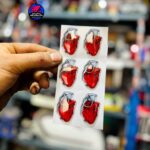 برچسب ژله ای قلب